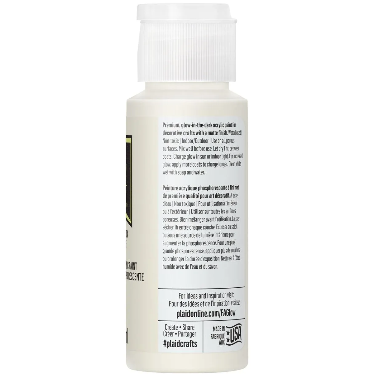 FolkArt ® Glow-in-the-Dark Acrylic Colors
