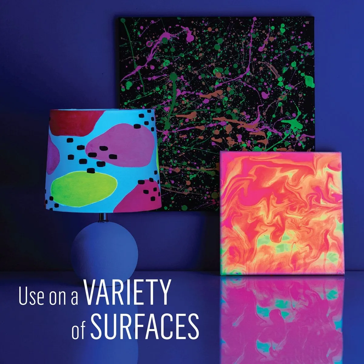 FolkArt ® Glow-in-the-Dark Acrylic Colors 8 FolkArt ® Glow-in-the-Dark Acrylic Colors