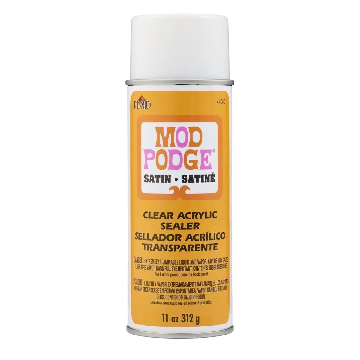 Mod Podge ® Clear Acrylic Sealer - Satin, 11 oz. - 44655