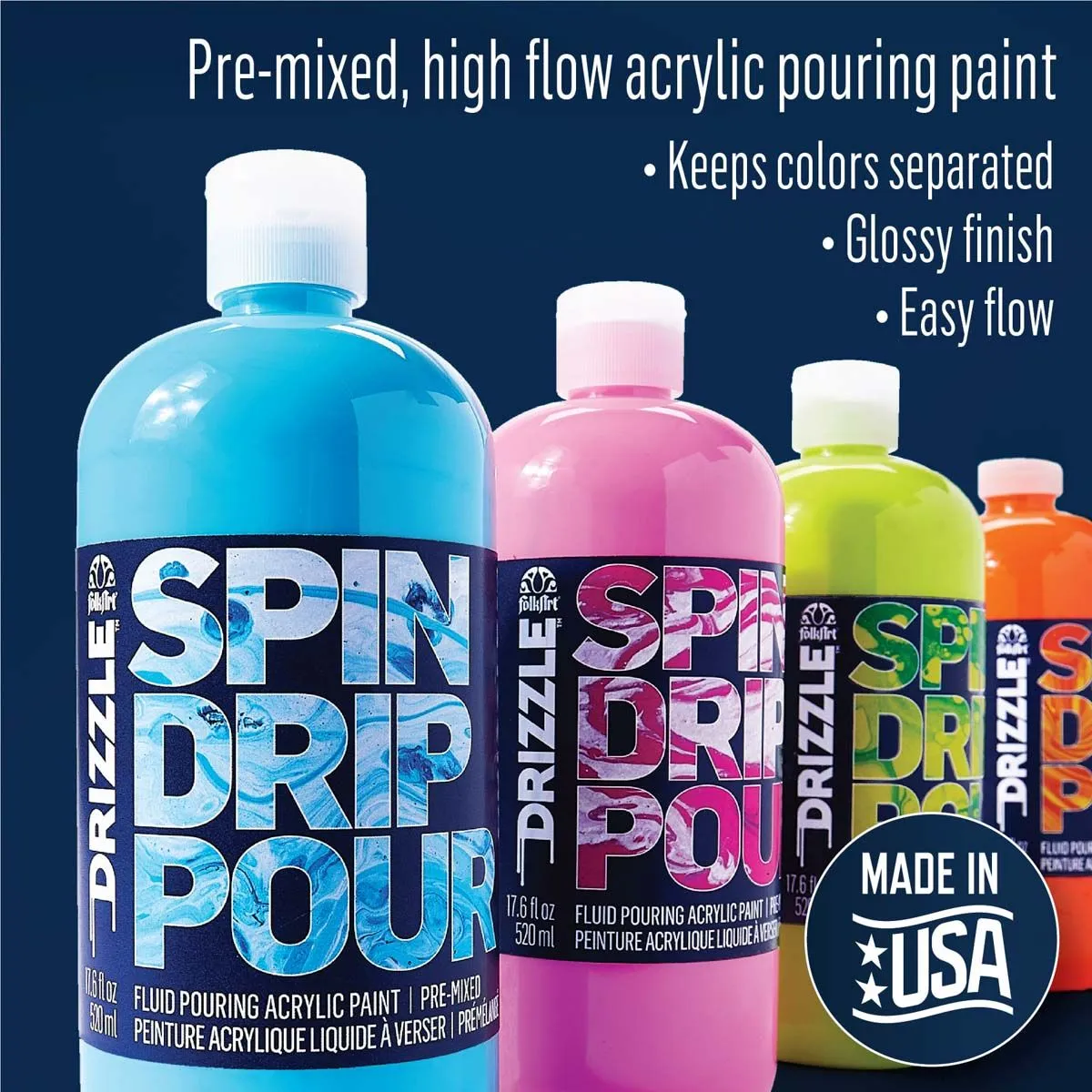 FolkArt ® Drizzle™ Pouring Acrylics