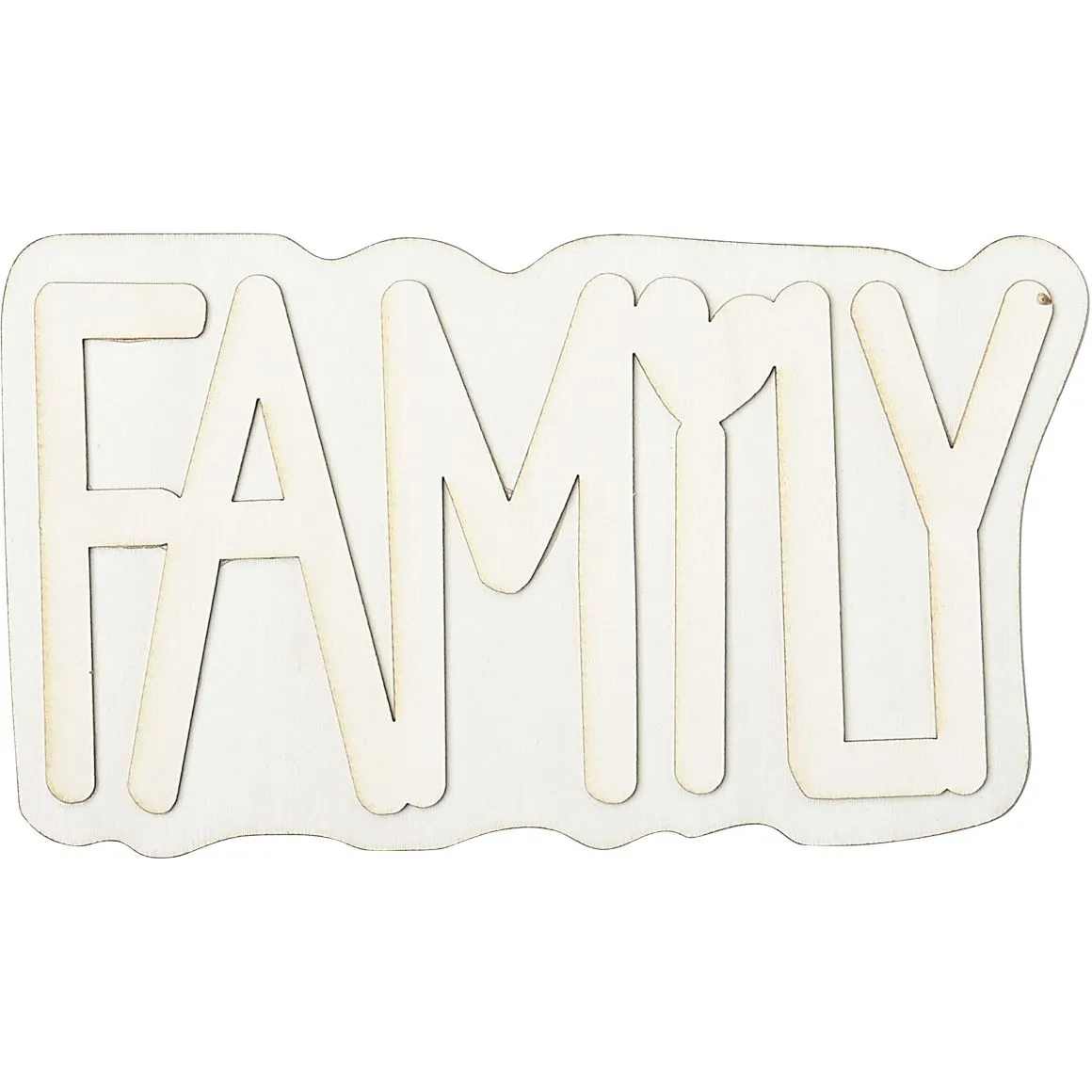 Plaid ® Wood Surfaces - Unfinished Layered Shapes - Family - 63481