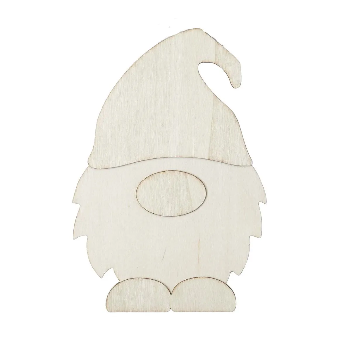 Plaid ® Wood Surfaces - Unfinished Layered Shapes - Gnome - 63488