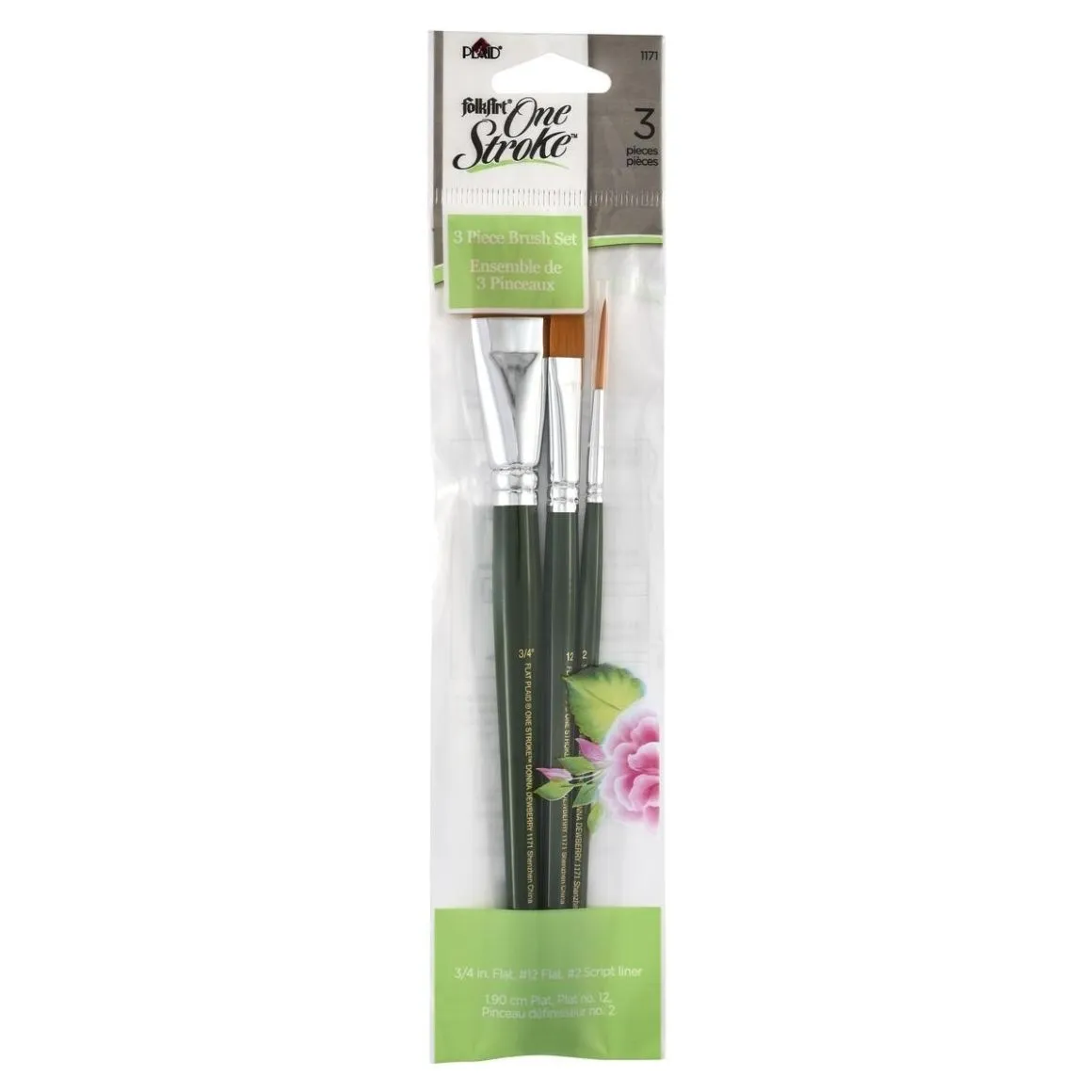 FolkArt ® One Stroke™ Brushes - Brush Sets - Basic - 1171
