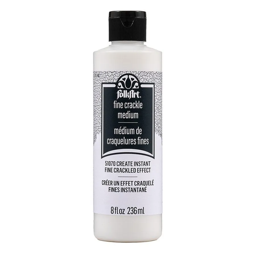 FolkArt ® Mediums - Fine Crackle Medium, 8 oz. - 51070