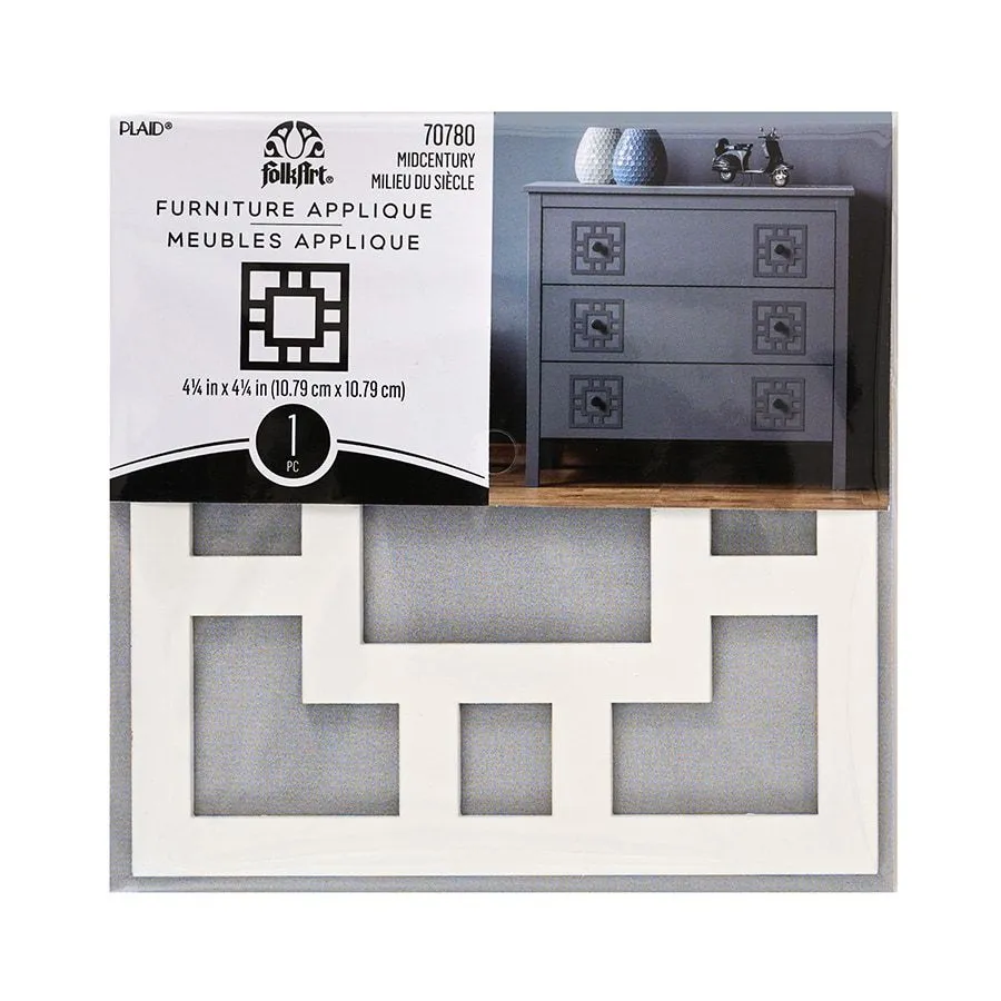FolkArt ® Furniture Applique - Midcentury, 1pc - 70780