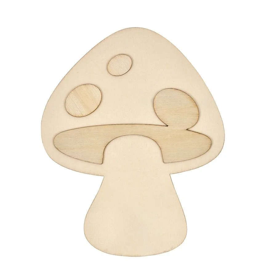 Plaid ® Wood Surfaces - 7” Mushroom - 68030