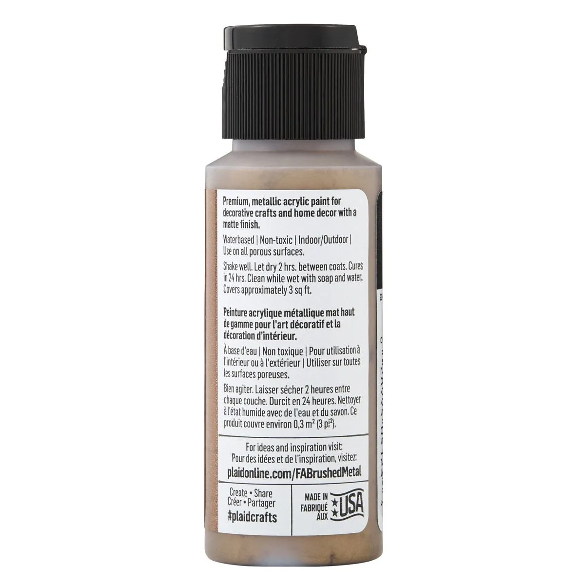 FolkArt ® Brushed Metal™ Acrylic Paint