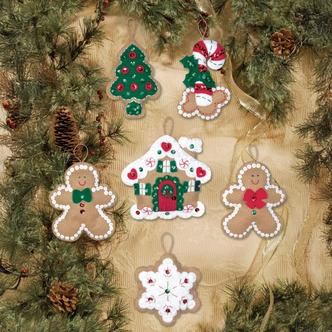 Gingerbread House - Bucilla Digital Ornament Patterns