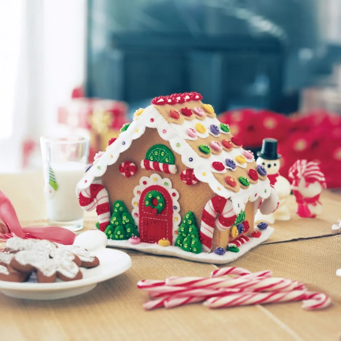 Gingerbread House 3D Home Décor - Bucilla Digital Pattern