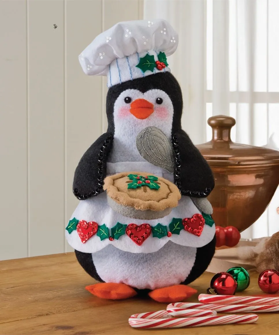 Chef Penguin 3D Home Décor - Bucilla Digital Pattern