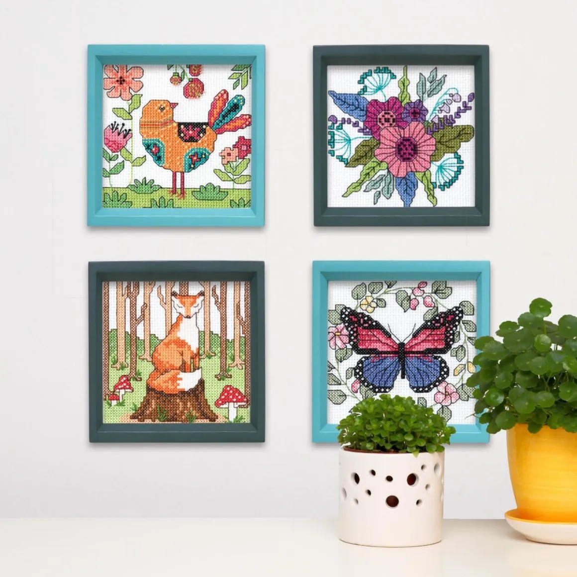 4 In Nature - Bucilla Digital Cross Stitch Pattern