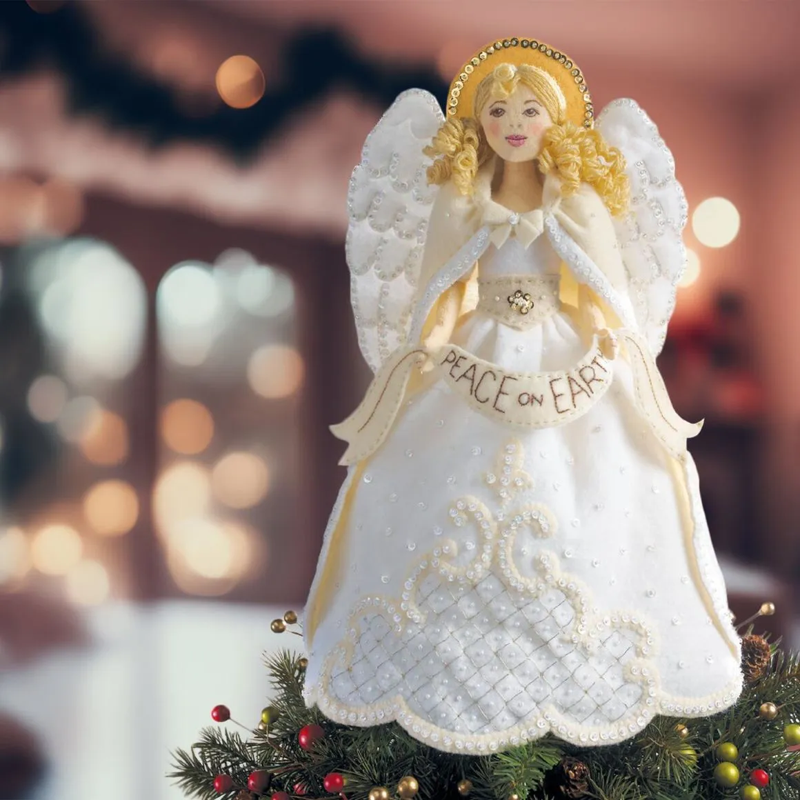 Angel Tree Topper - Bucilla Digital Pattern