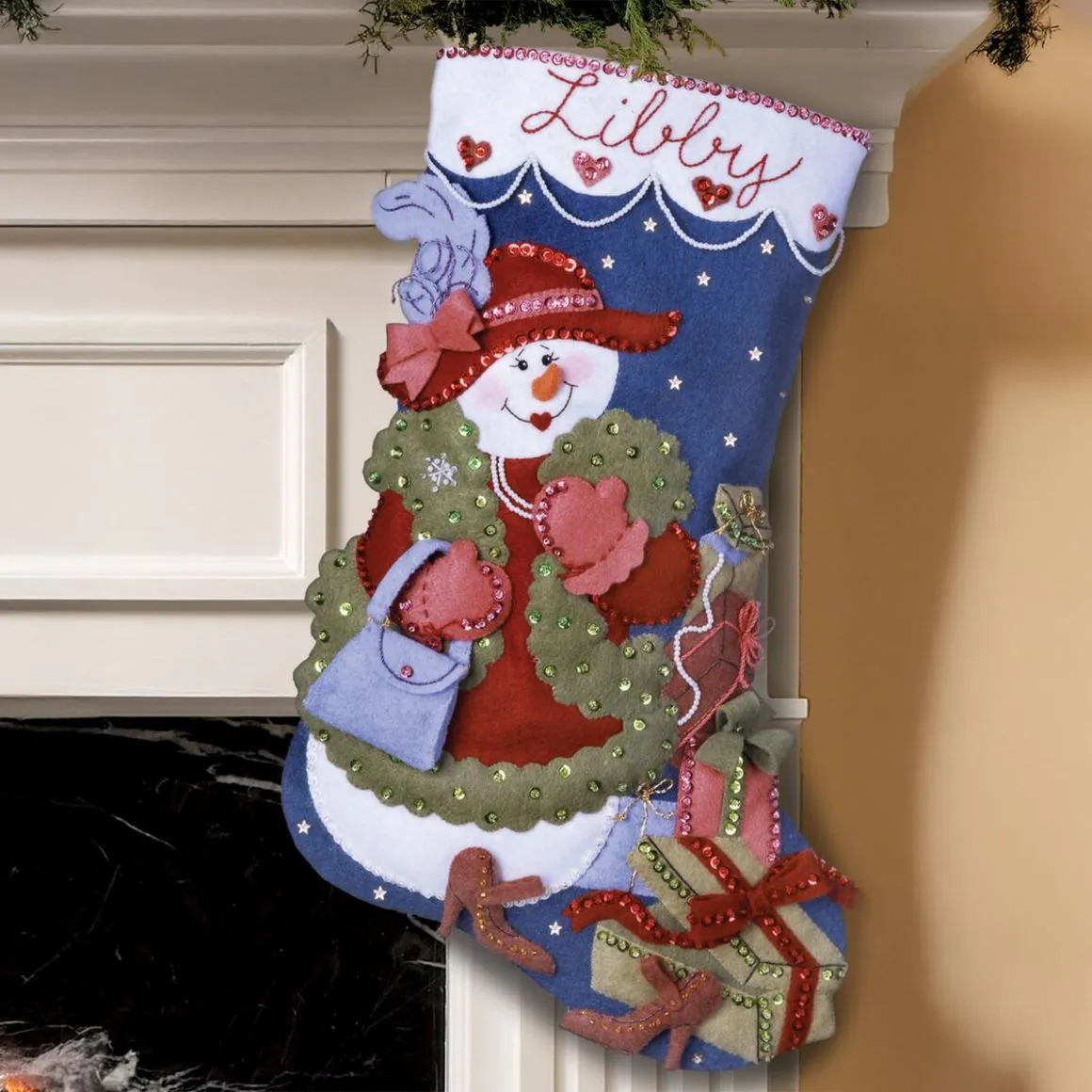 Shopping Spree - Bucilla Digital Stocking Pattern