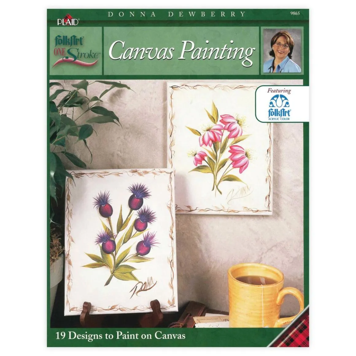FolkArt ® One Stroke™ Canvas Painting E-book