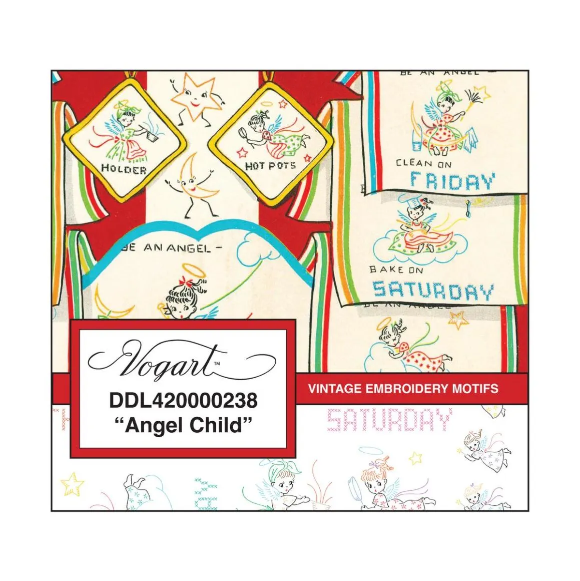 Angel Child - Vogart™ Digital Embroidery Pattern Pack