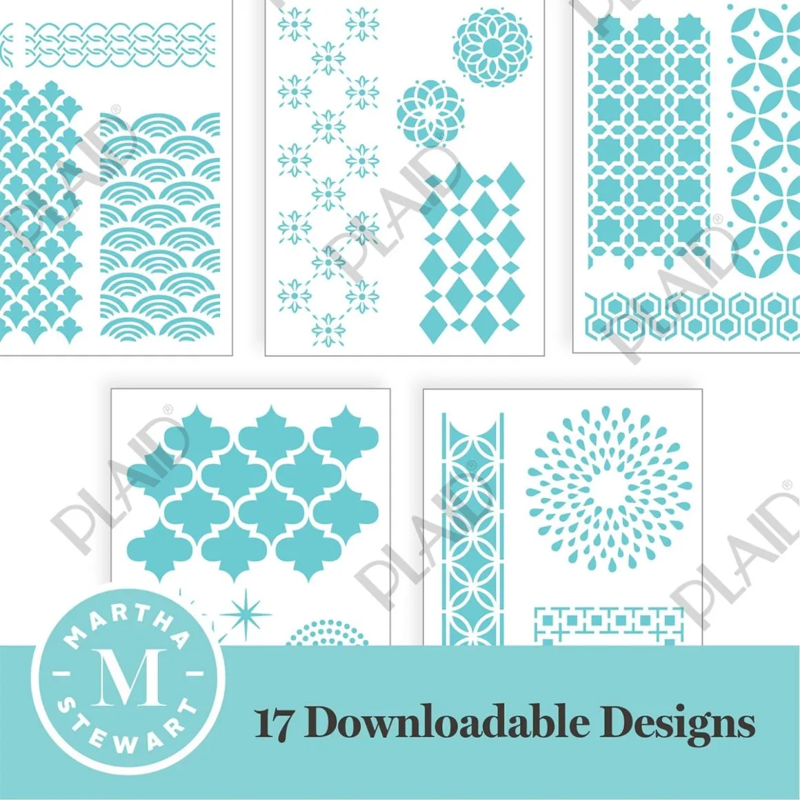 Geometric - Martha Stewart SVG Stencil Bundle