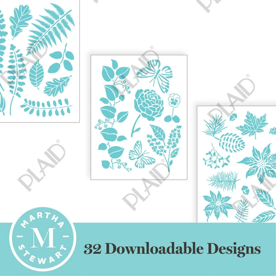 Botanical - Martha Stewart SVG Stencil Bundle