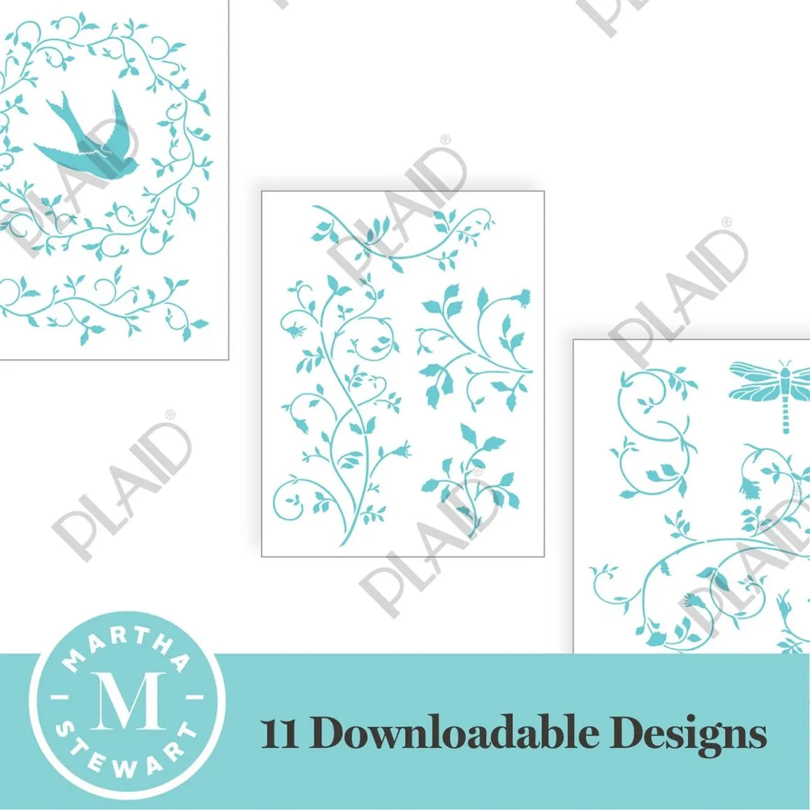 Tendrils - Martha Stewart SVG Stencil Bundle