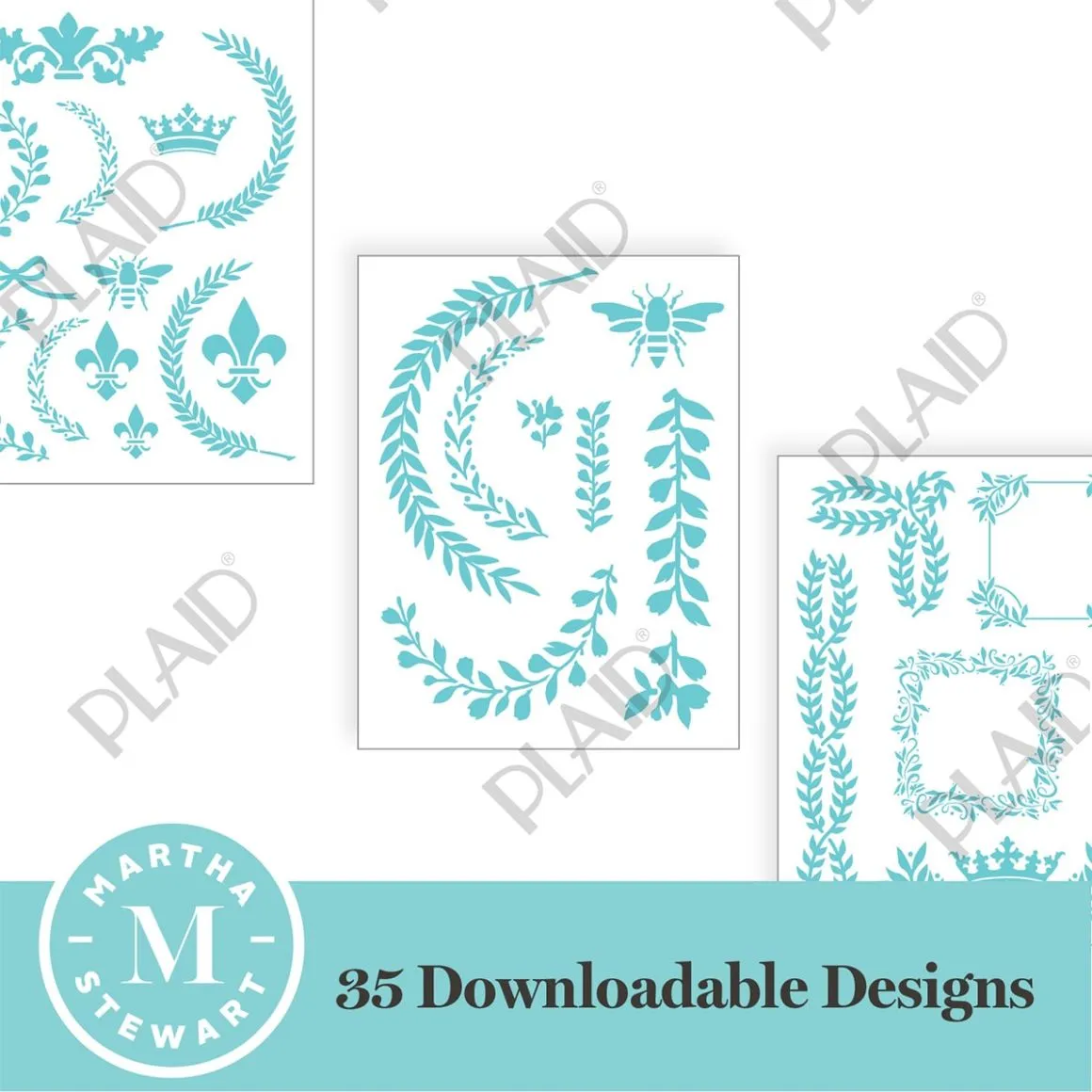 Elegant Frames & Borders - Martha Stewart SVG Stencil Bundle