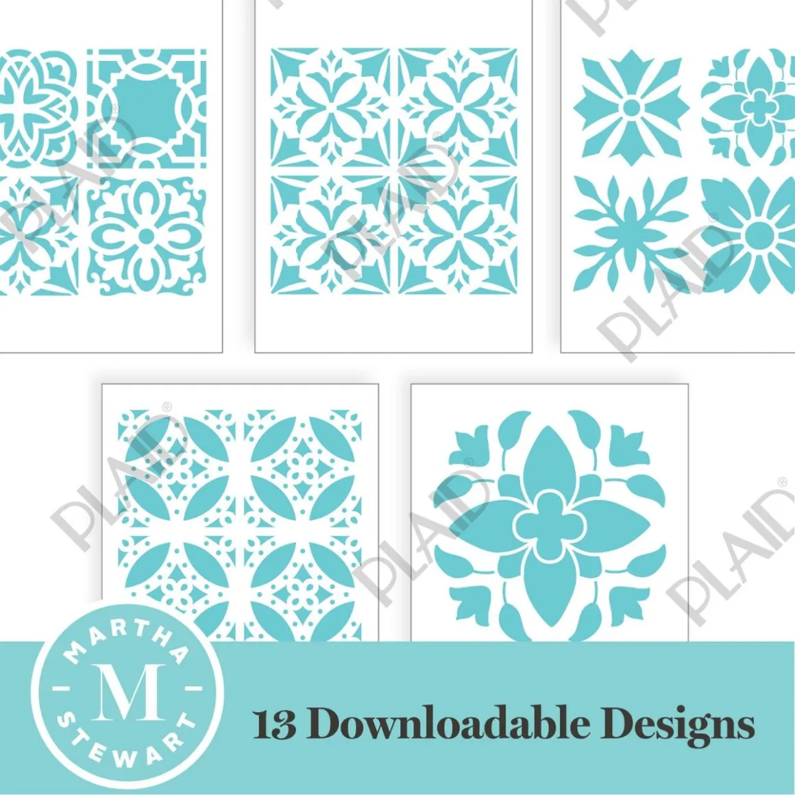 Tiles - Martha Stewart SVG Stencil Bundle