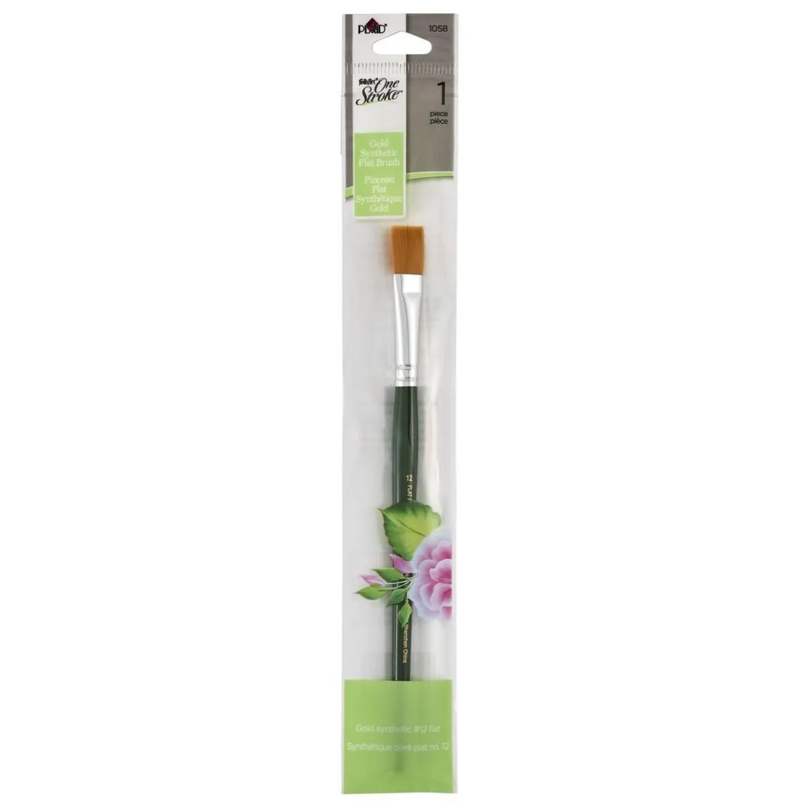 FolkArt ® One Stroke™ Brushes - Flat, #12 - 1058